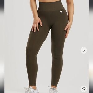 Women's Best Olive High Waist Leggings